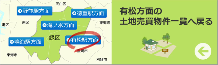 有松駅方面方面 土地売買物件一覧へ戻る